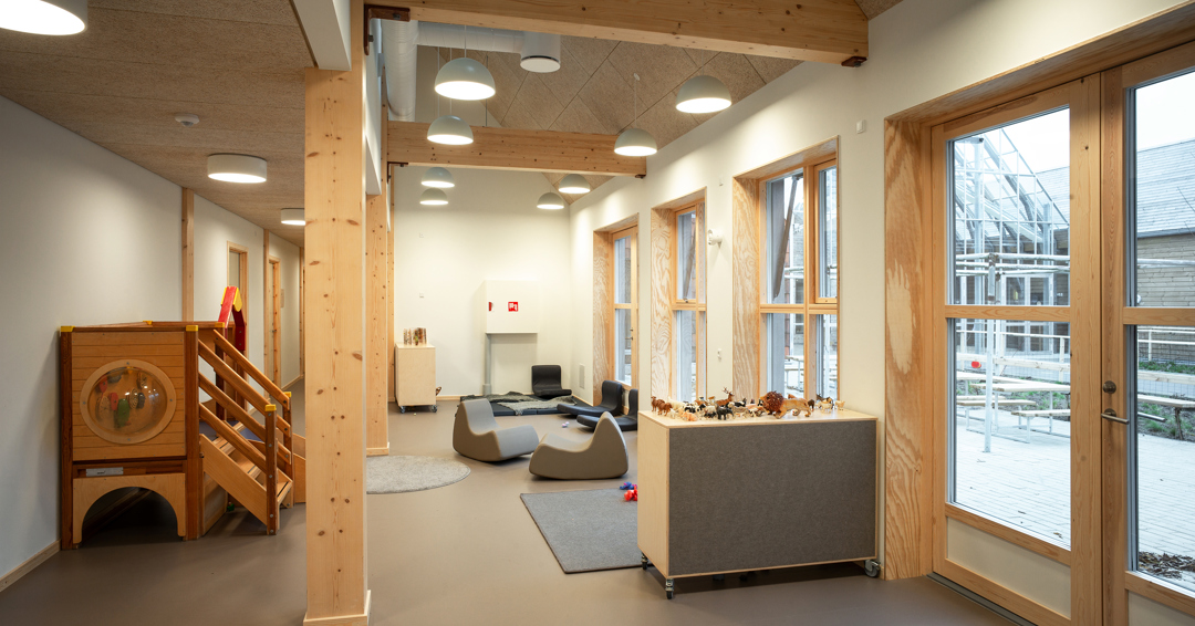 First circular daycare centre has been built in Gladsaxe Municipality ...